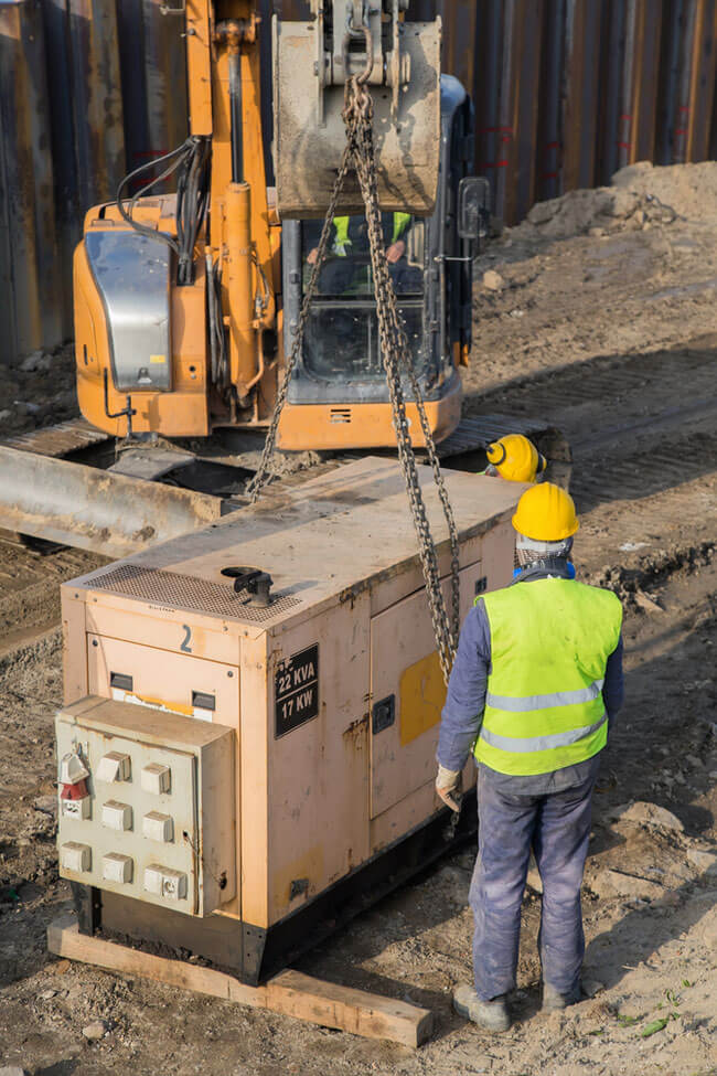 Does your construction site have a backup generator? You need a plan for emergency power. Contact Power Plus for help.